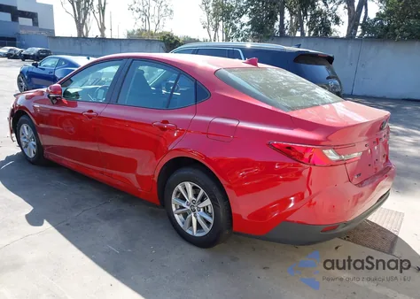 2025 Toyota Camry Le из США, поврежденный, VIN 4T1DAACK2SU205098